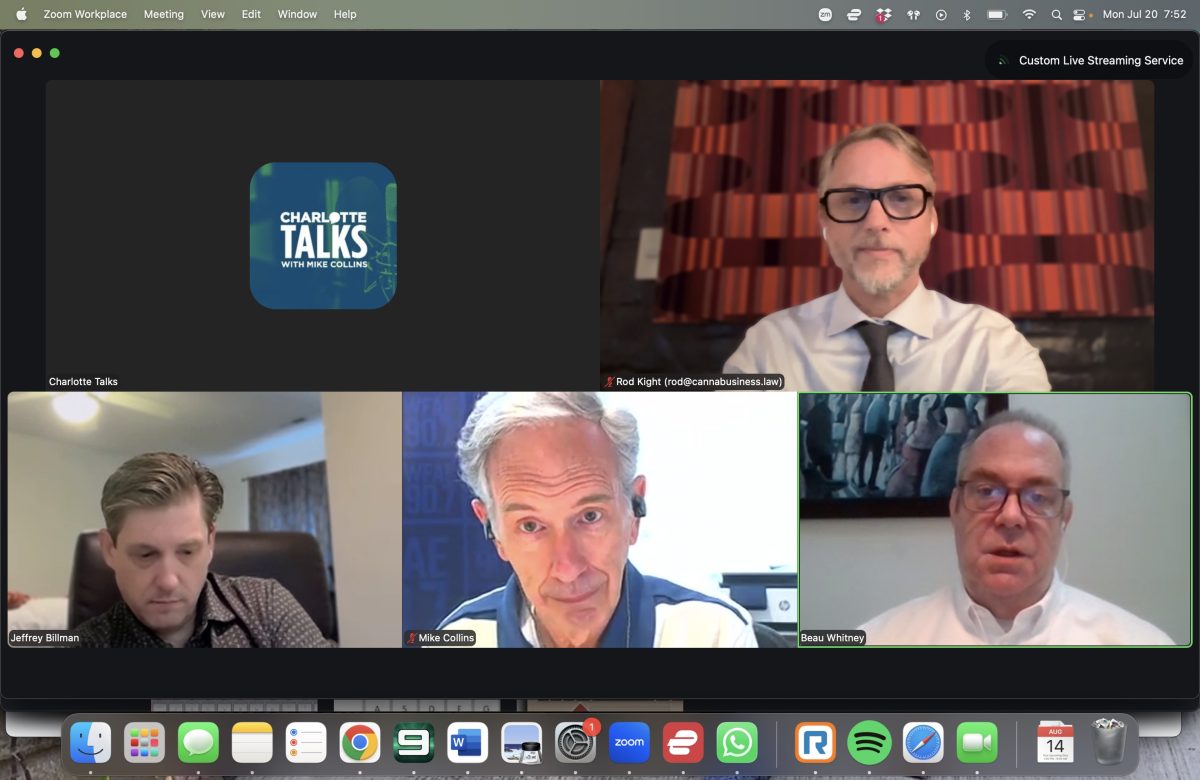Rod Kight discusses the looming hemp ban and the North Carolina hemp industry with host Mike Collins, economist Beau Whitney, and journalist Jeffrey Billman.
