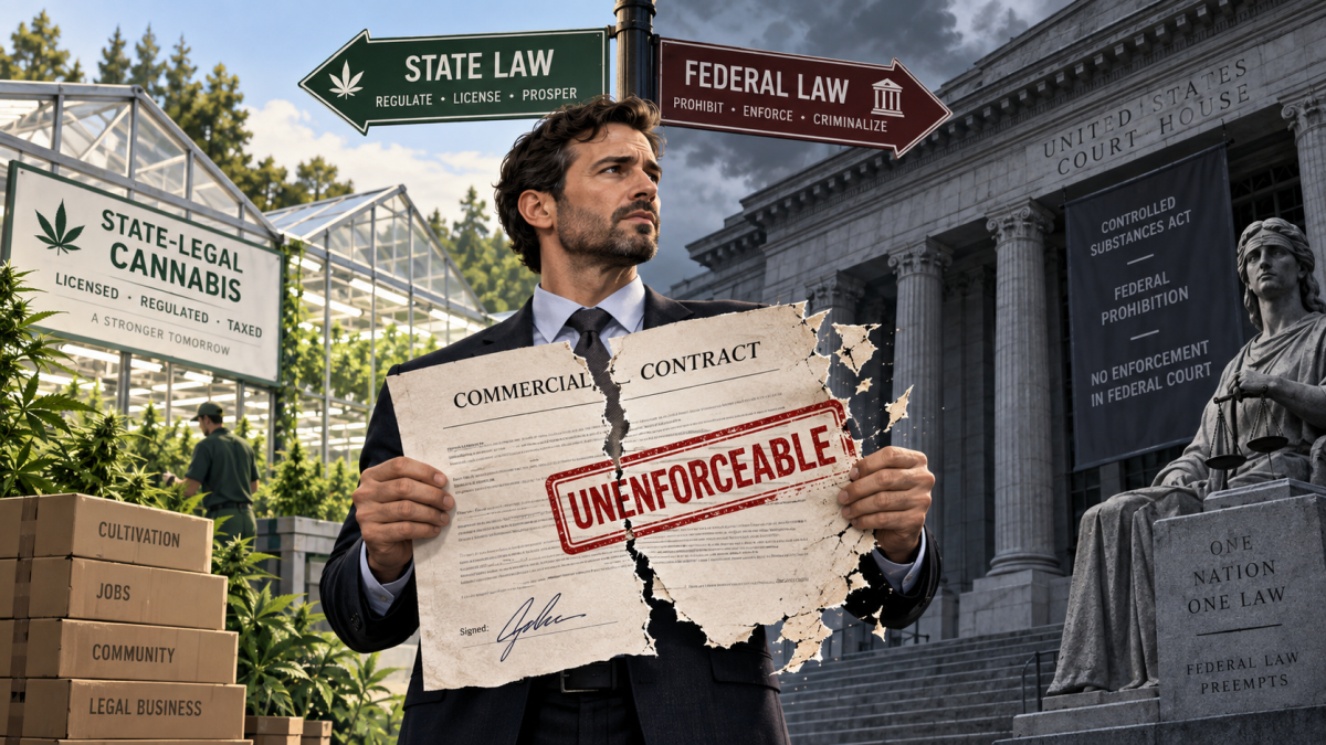 Legal Cannabis, Unenforceable Contracts?
