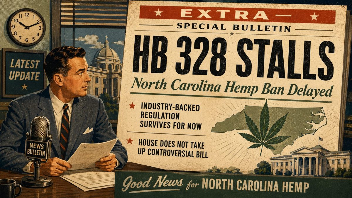 HB 328 Stalls in the North Carolina House... For Now