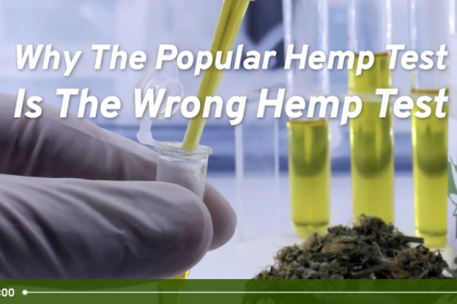 Why the popular hemp test is the wrong hemp test.
