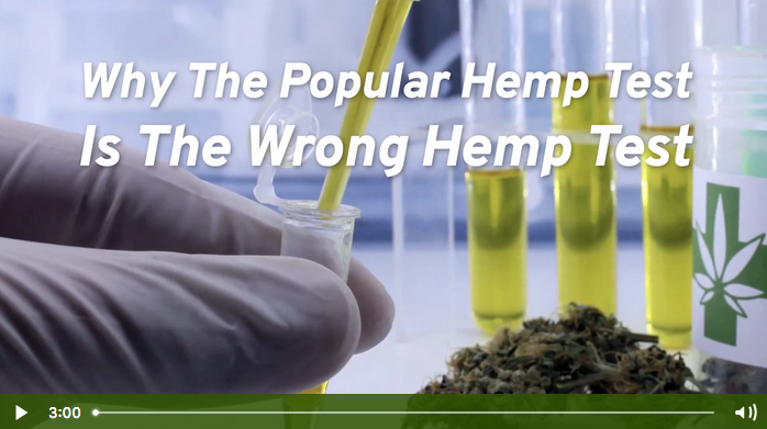 Why the popular hemp test is the wrong hemp test.