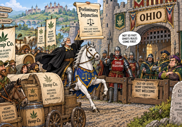 Federal Court Blocks Ohio Hemp Law on Commerce Clause Grounds